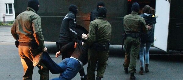 Protestas en Minsk, Bielorrusia - Sputnik Mundo