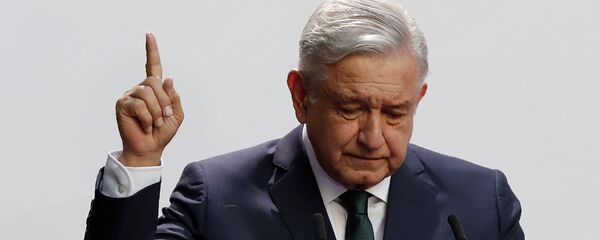 Andres Manuel López Obrador, presidente de México - Sputnik Mundo