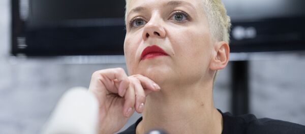 María Kolésnikova, miembro de la mesa directiva del Consejo de Coordinación (CC) - Sputnik Mundo