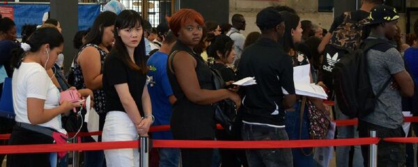 Migrantes en Chile - Sputnik Mundo