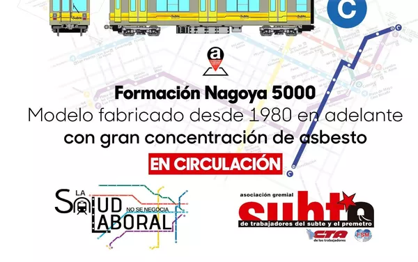 Las imagenes de trenes en el metro de Buenos Aires que contienen el amianto Las imagenes de trenes en el metro de Buenos Aires que contienen el amianto - Sputnik Mundo