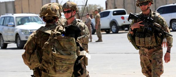 Soldados estadounidenses en Irak - Sputnik Mundo