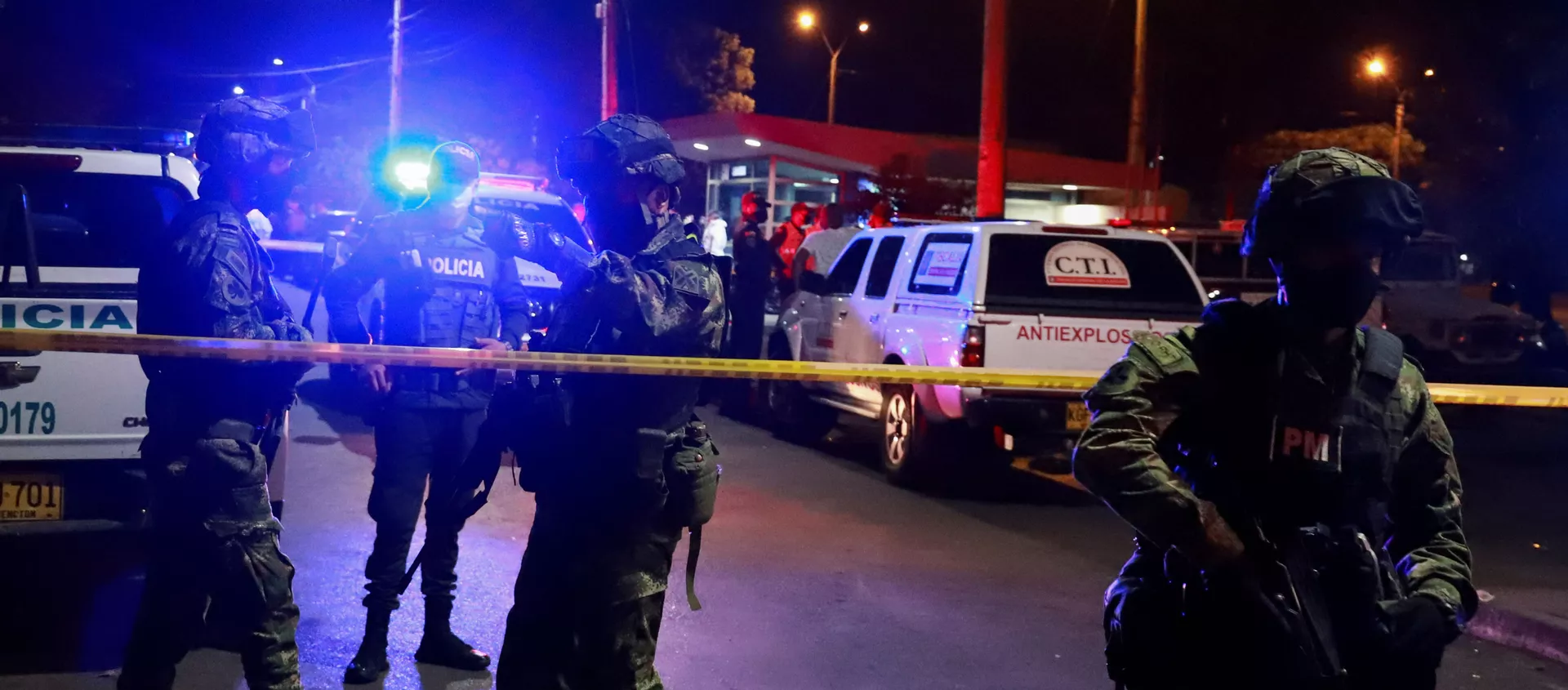 La Policía de Colombia (archivo) La Policía de Colombia (archivo) - Sputnik Mundo, 1920, 18.09.2020