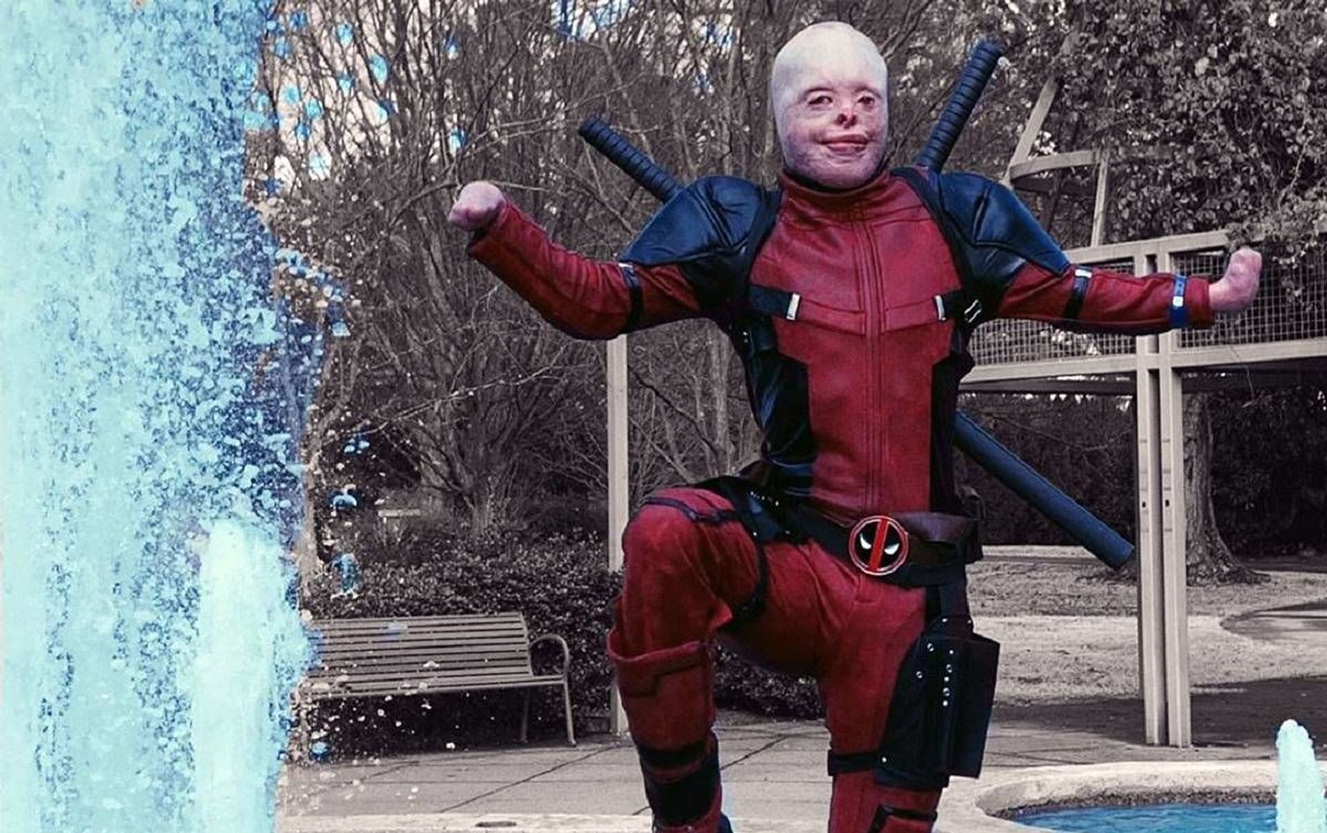 Así es John Quinn, el Deadpool de la vida real | Fotos - 09.09.2020 ...