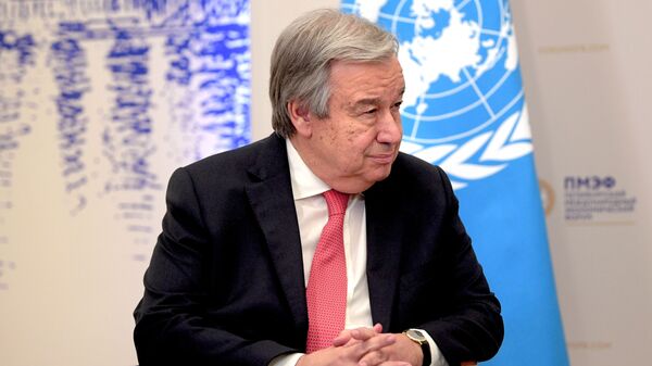 El secretario general de la ONU, António Guterres - Sputnik Mundo