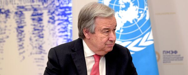 El secretario general de la ONU, António Guterres - Sputnik Mundo