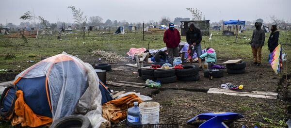 Toma de tierras en Guernica, provincia de Buenos Aires - Sputnik Mundo