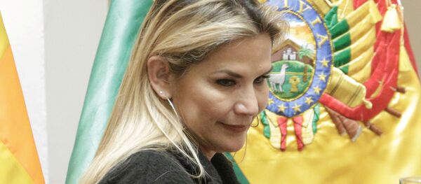 Jeanine Áñez, la presidenta transitoria de Bolivia Jeanine Áñez, la presidenta transitoria de Bolivia - Sputnik Mundo