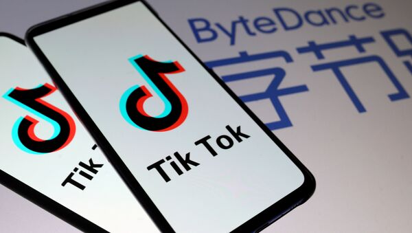 Logo de TikTok - Sputnik Mundo