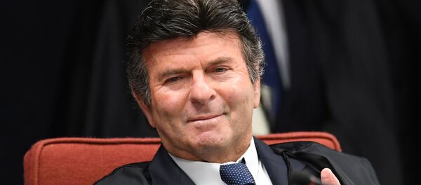 Luiz Fux, nuevo presidente del Tribunal Supremo Federal de Brasil Luiz Fux, nuevo presidente del Tribunal Supremo Federal de Brasil - Sputnik Mundo