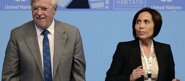 María de los Ángeles Duarte, exministra de Transporte y Obras Públicas de Ecuador - Sputnik Mundo