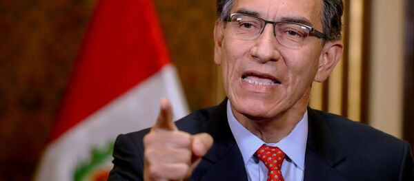 Martín Vizcarra, presidente de Perú - Sputnik Mundo