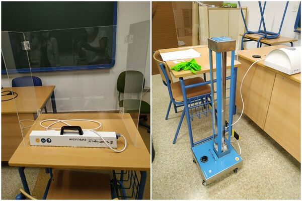 La tecnología de los quirófanos a las aulas: el colegio más seguro de España está en una localidad sevillana La tecnología de los quirófanos a las aulas: el colegio más seguro de España está en una localidad sevillana - Sputnik Mundo