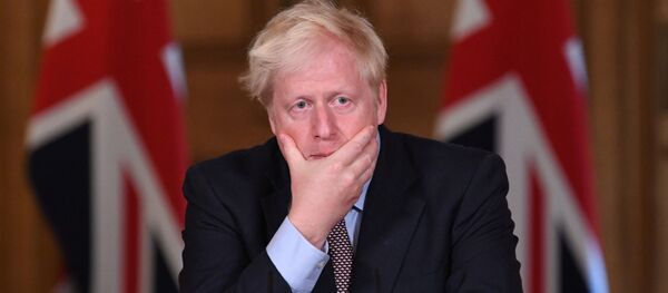 Boris Johnson, jefe del Gobierno del Reino Unido - Sputnik Mundo