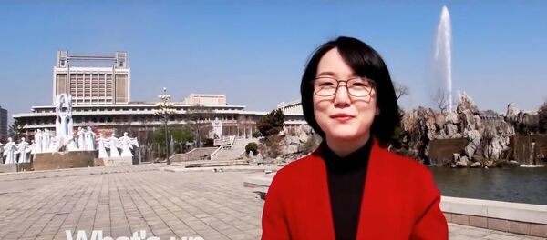 Un A, presentadora del canal norcoreano Echo of Truth - Sputnik Mundo