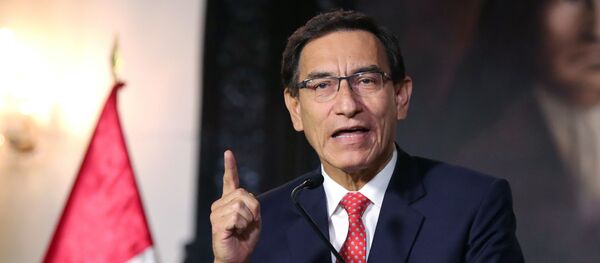 Martín Vizcarra, presidente de Perú Martín Vizcarra, presidente de Perú - Sputnik Mundo