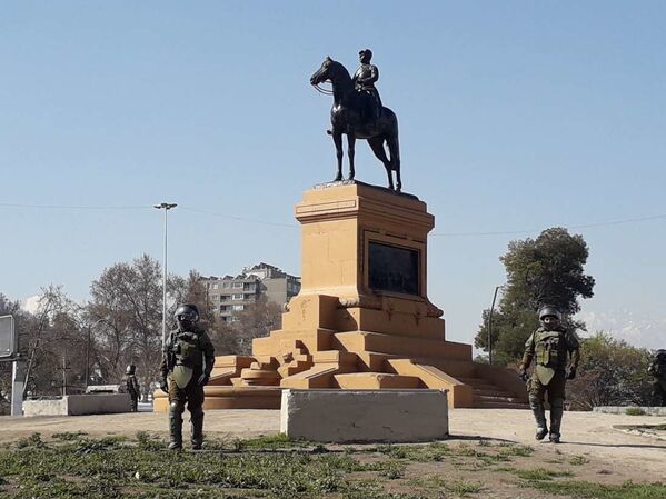 Corresponsal de Sputnik en Chile, gaseada por Carabineros - Sputnik Mundo