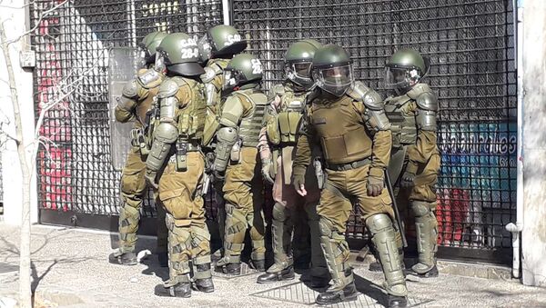 Carabineros de Chile (archivo) - Sputnik Mundo