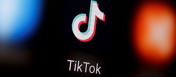 Logo de la aplicación TikTok - Sputnik Mundo