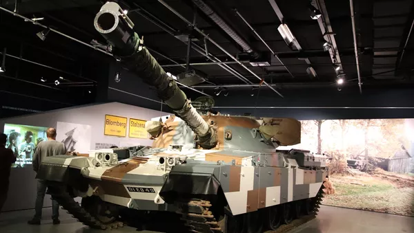 El tanque británico Chieftain (archivo)