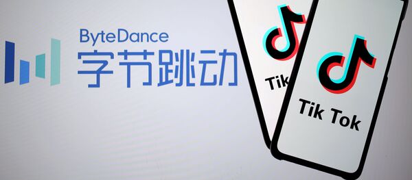 Logos de ByteDanc y TikTok - Sputnik Mundo