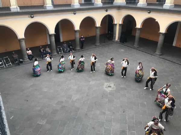 México se prepara para dar el grito de independencia con tapabocas - Sputnik Mundo