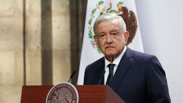 El presidente de México, Andrés Manuel López Obrador - Sputnik Mundo