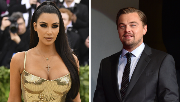 Kim Kardashian y Leonardo DiCaprio, celebridades de EEUU - Sputnik Mundo