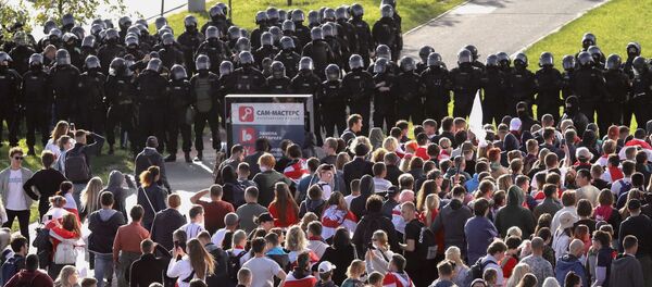 Protestas en Bielorrusia - Sputnik Mundo