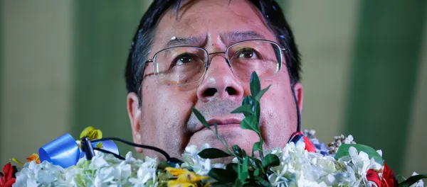 Luis Arce, candidato presidencial del MAS Luis Arce, candidato presidencial del MAS - Sputnik Mundo