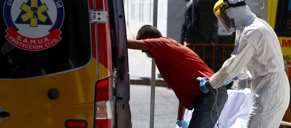 Coronavirus en Madrid, España - Sputnik Mundo