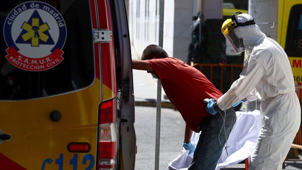 Coronavirus en Madrid, España - Sputnik Mundo