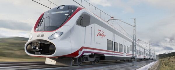 Tren Vittal, de la empresa española Talgo. - Sputnik Mundo