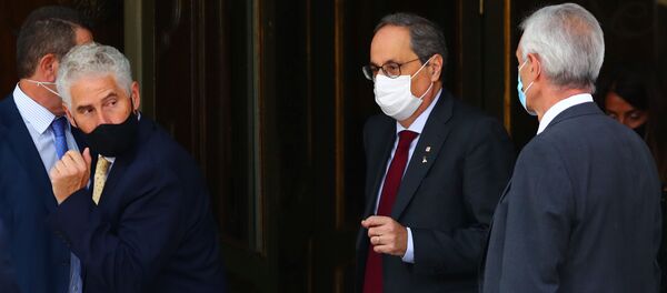 Quim Torra, el presidente de Cataluña - Sputnik Mundo