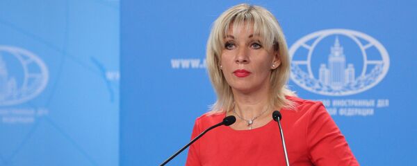 La portavoz del Ministerio ruso de Exteriores, María Zajárova. - Sputnik Mundo