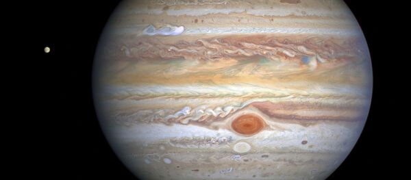 Una imagen de Júpiter captada por el telescopio espacial Hubble - Sputnik Mundo