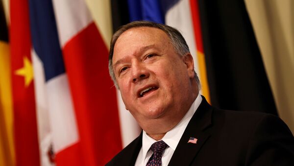 Mike Pompeo, secretario de Estado de EEUU - Sputnik Mundo