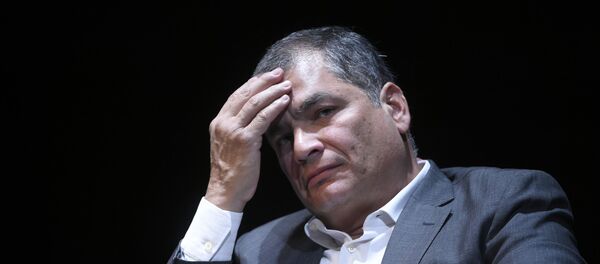 Rafael Correa, expresidente de Ecuador - Sputnik Mundo