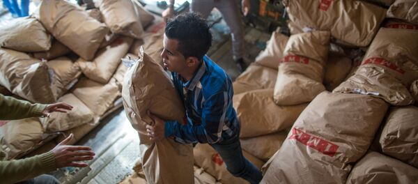 Ayuda humanitaria de Rusia a Siria - Sputnik Mundo