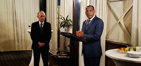 El decano del Grulac en Rusia elogia la trayectoria del embajador dominicano en su despedida - Sputnik Mundo