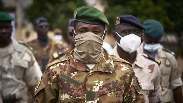 El coronel Assimi Goita, el vicepresidente de Malí - Sputnik Mundo