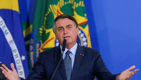 Jair Bolsonaro, presidente de Brasil - Sputnik Mundo