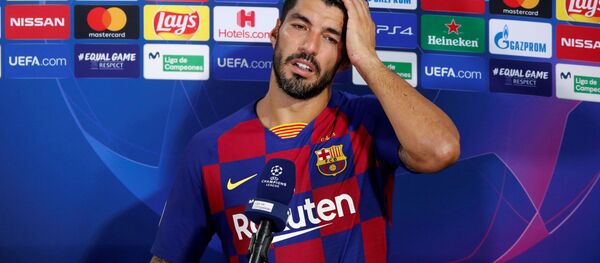 Luis Suárez, futbolista uruguayo Luis Suárez, futbolista uruguayo - Sputnik Mundo