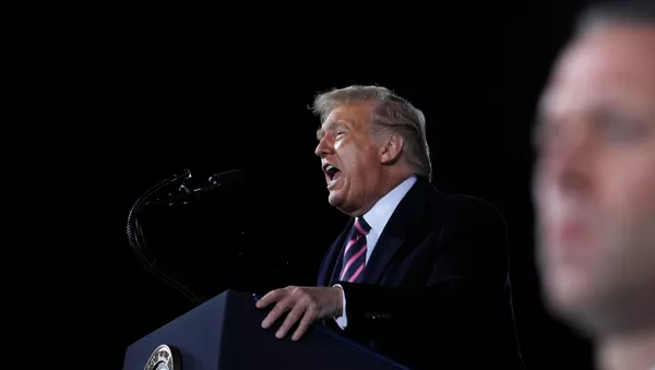 Donald Trump, presidente de EEUU - Sputnik Mundo