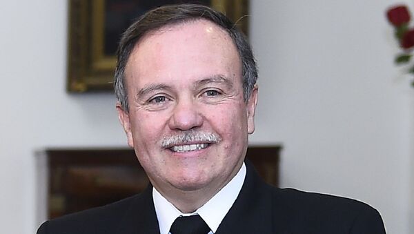 Julio Leiva, el comandante en jefe de la Armada de Chile - Sputnik Mundo