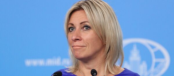 María Zajárova, portavoz de la Cancillería rusa - Sputnik Mundo