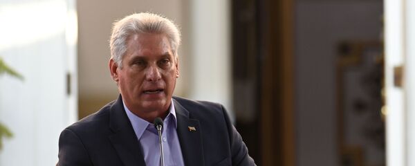 Miguel Díaz-Canel, presidente de Cuba - Sputnik Mundo