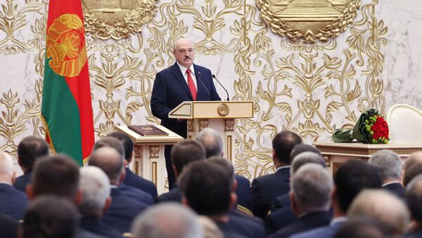 Сeremonia de investidura de Alexandr Lukashenko Сeremonia de investidura de Alexandr Lukashenko - Sputnik Mundo