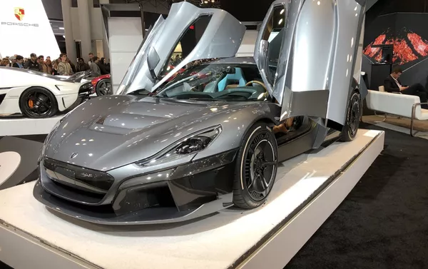 Un Rimac C_Two - Sputnik Mundo