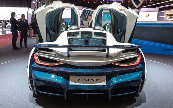 Un Rimac C_Two - Sputnik Mundo